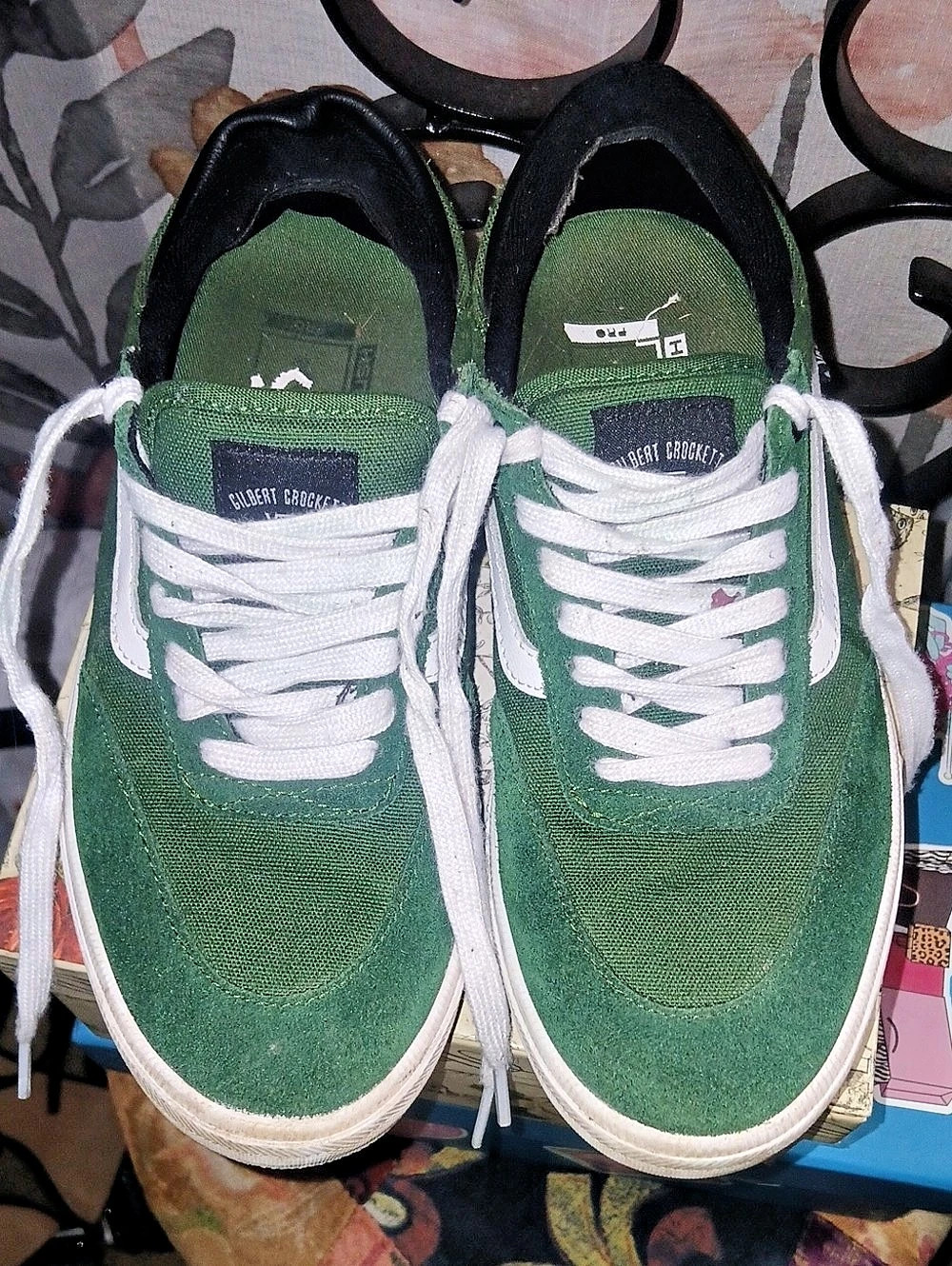 Vans Gilbert Crockett Pro Green & White US 6.5 Sneakers